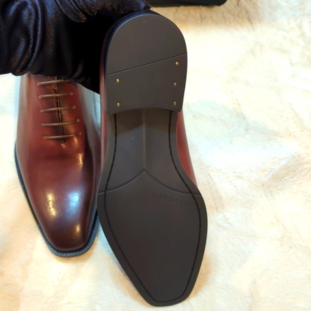 Mens Shoes Size 11 Brown Leather Whole Cut  Bolvaint Tarragona Mens Oxford - Picture 12 of 13